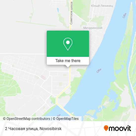 2 Часовая улица map