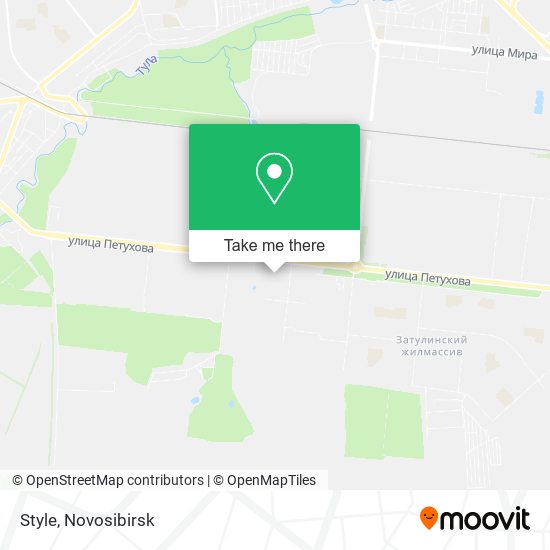 Style map