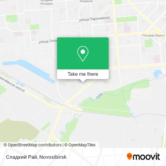 Сладкий Рай map