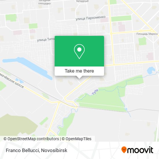 Franco Bellucci map