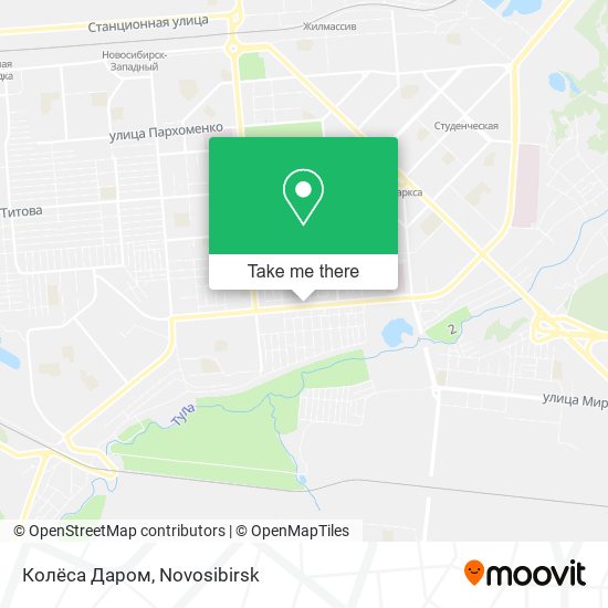 Колёса Даром map