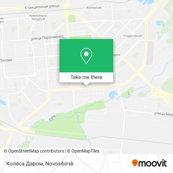 Колёса Даром map