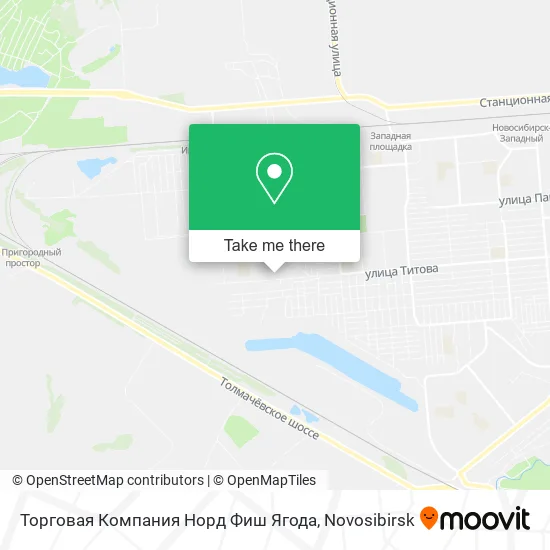Торговая Компания Норд Фиш Ягода map