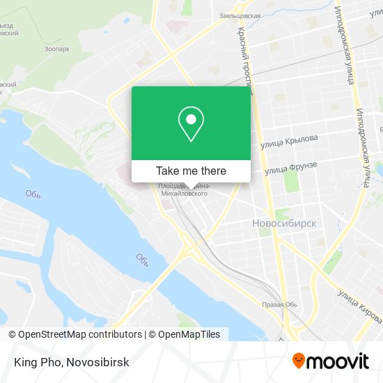King Pho map