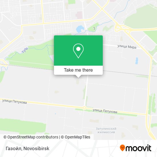 Газойл map