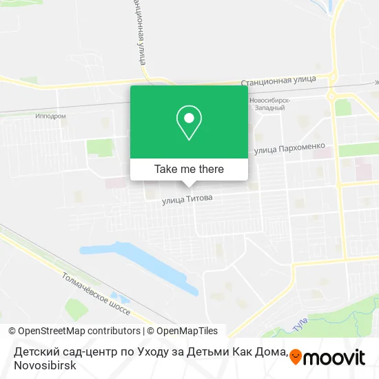 Детский сад-центр по Уходу за Детьми Как Дома map
