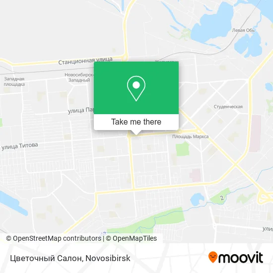 Цветочный Салон map