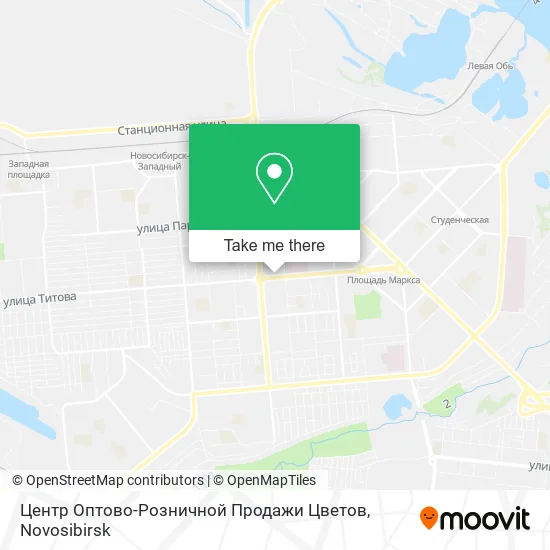 Центр Оптово-Розничной Продажи Цветов map