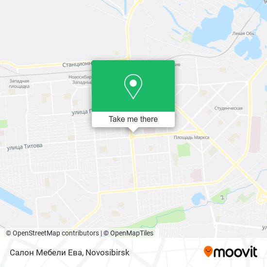Салон Мебели Ева map