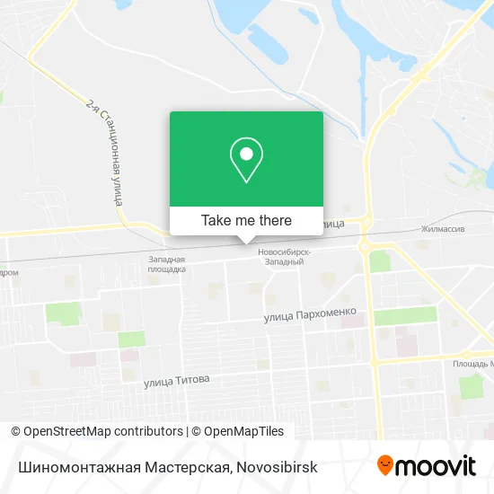 Шиномонтажная Мастерская map
