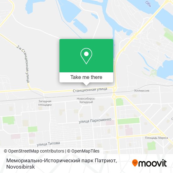 Мемориально-Исторический парк Патриот map