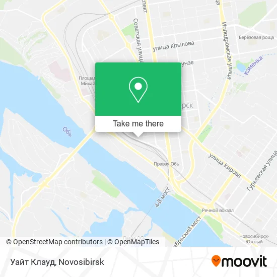 Уайт Клауд map