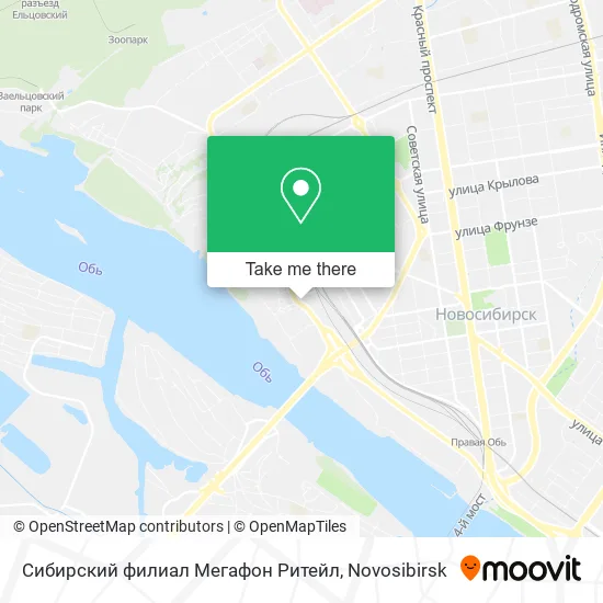 Сибирский филиал Мегафон Ритейл map