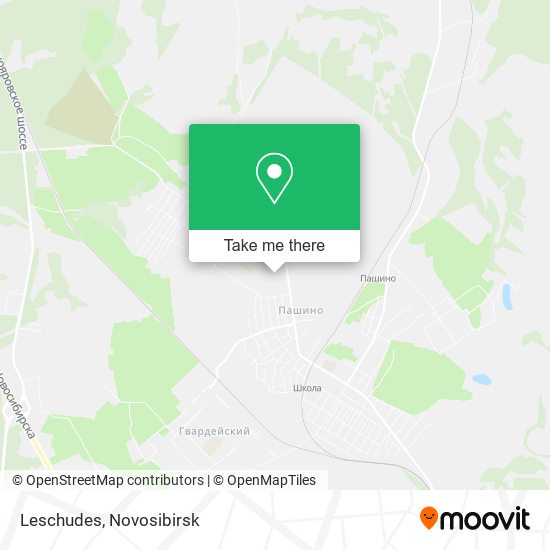 Leschudes map