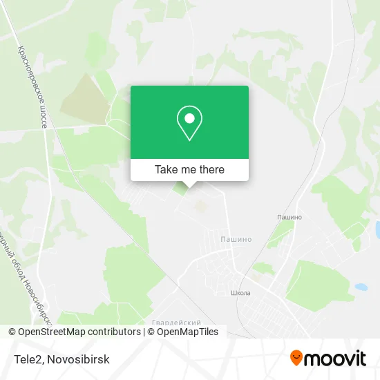 Tele2 map