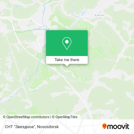 СНТ "Звездное" map
