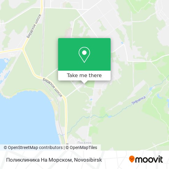 Поликлиника На Морском map