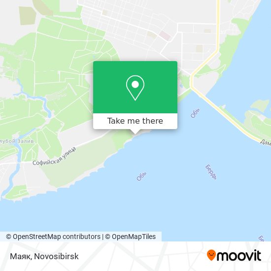 Маяк map