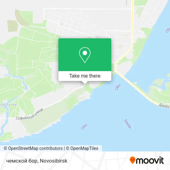 чемской бор map