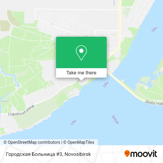 Городская Больница #3 map