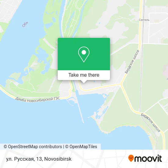 ул. Русская, 13 map