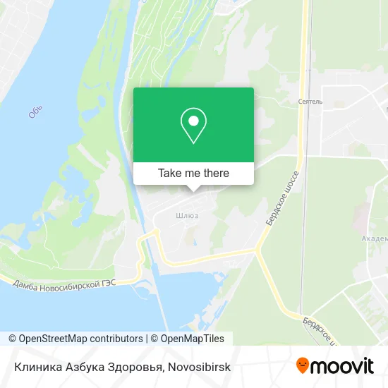 Клиника Азбука Здоровья map