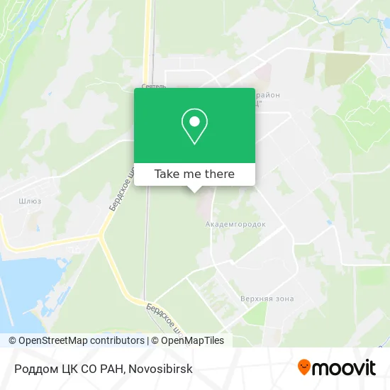 Роддом ЦК СО РАН map