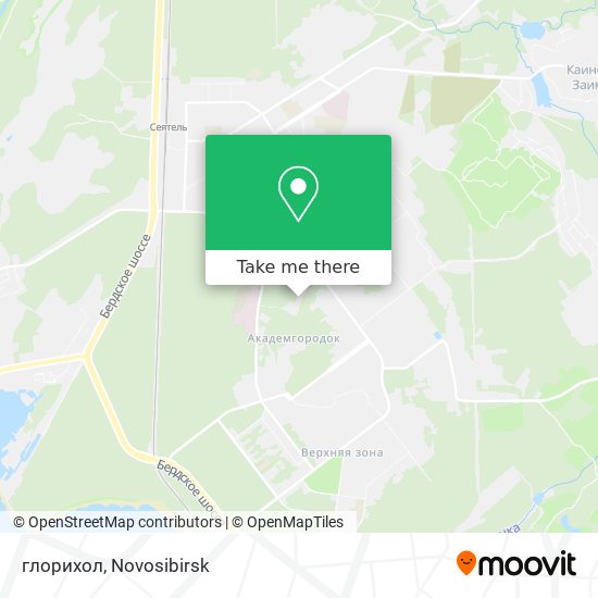 глорихол map