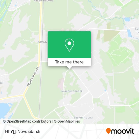 НГУ🎓 map