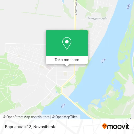 Барьерная 13 map