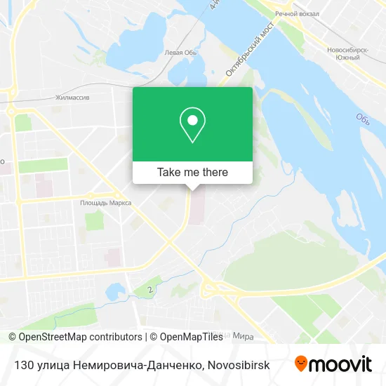 130 улица Немировича-Данченко map
