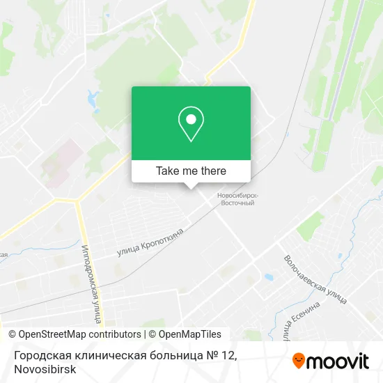 Городская клиническая больница № 12 map