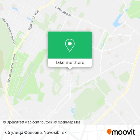 66 улица Фадеева map