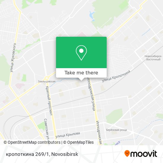 кропоткина 269/1 map