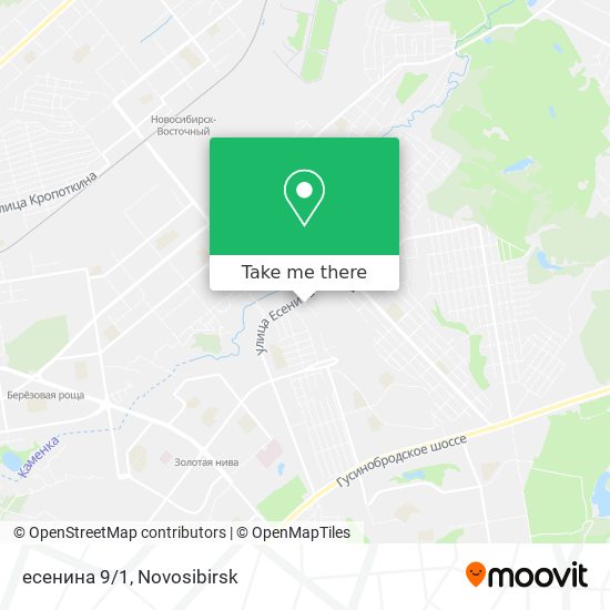 есенина 9/1 map