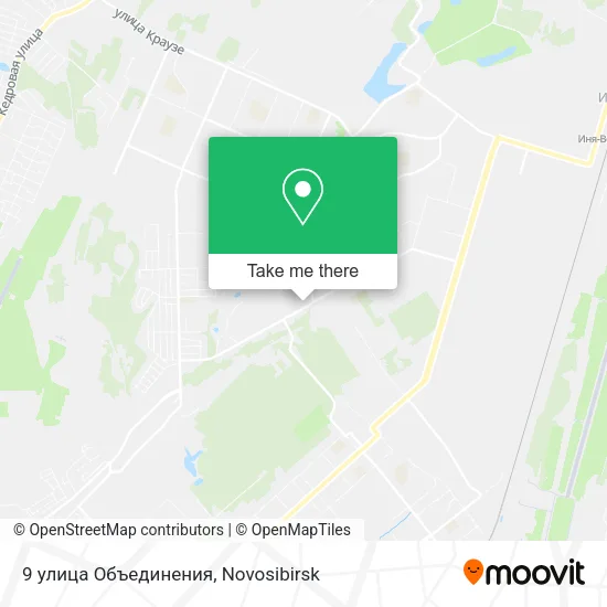 9 улица Объединения map