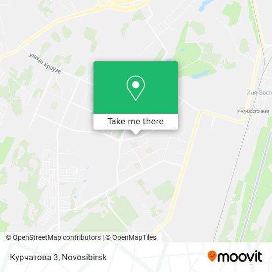 Курчатова 3 map
