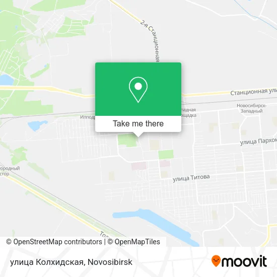 улица Колхидская map