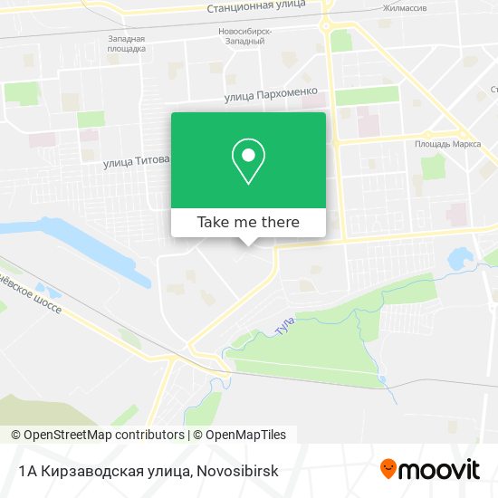 1А Кирзаводская улица map