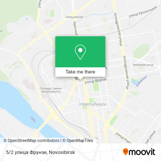 5/2 улица Фрунзе map