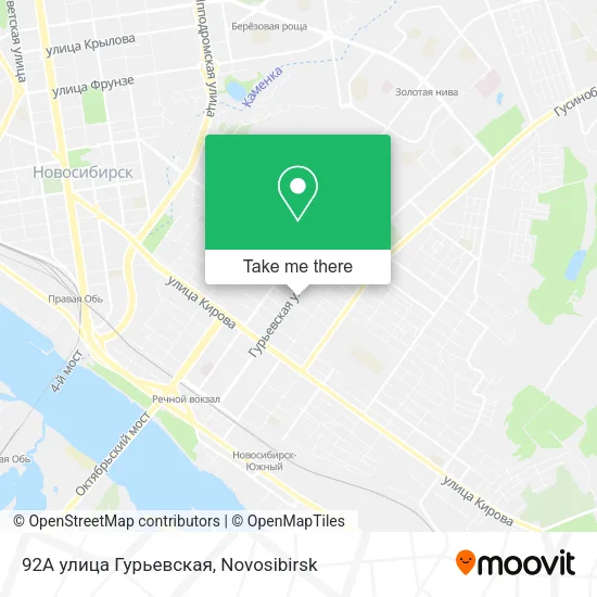 92А улица Гурьевская map