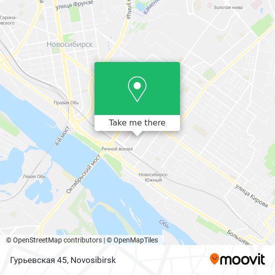 Гурьевская 45 map
