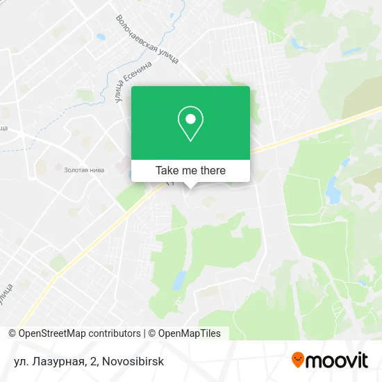 ул. Лазурная, 2 map