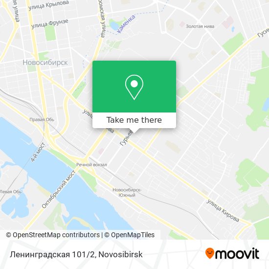 Ленинградская 101/2 map