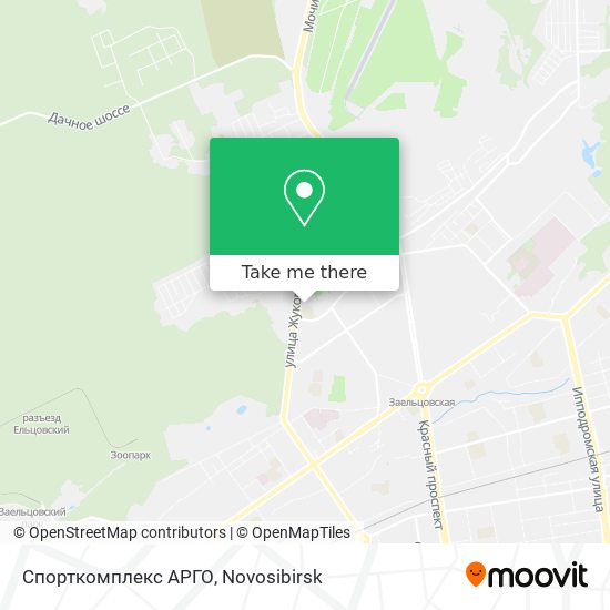 Спорткомплекс АРГО map