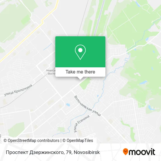 Проспект Дзержинского, 79 map