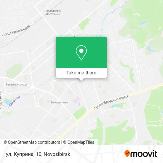 ул.  Куприна, 10 map
