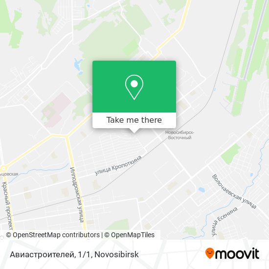 Авиастроителей, 1/1 map