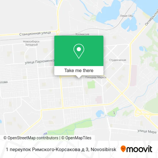 1 переулок Римского-Корсакова д 3 map