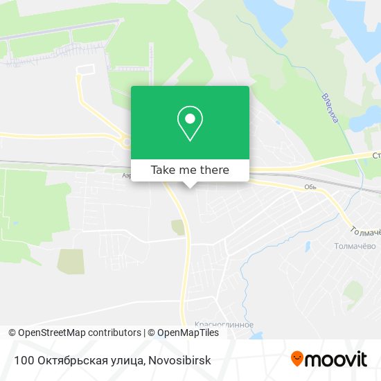 100 Октябрьская улица map
